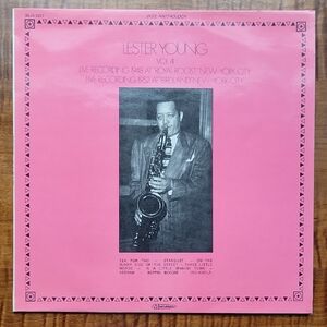 Lester Young Jazz Anthology Vinyl Record